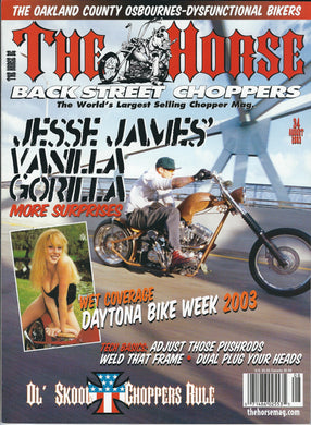 The Horse BackStreet Choppers Magazine Issue #34