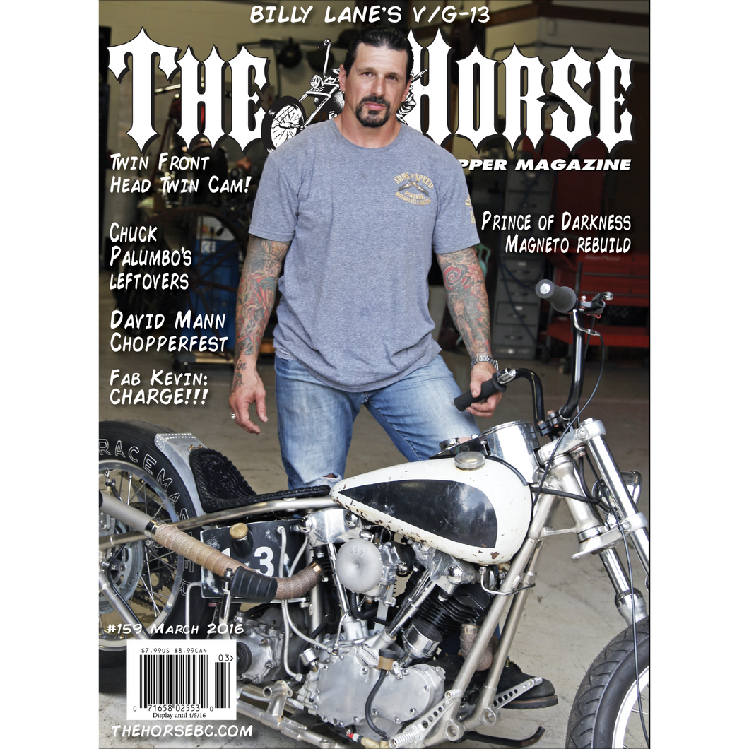 The Horse BackStreet Choppers Magazine Issue #159