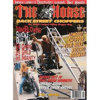 The Horse BackStreet Choppers Magazine Issue #36