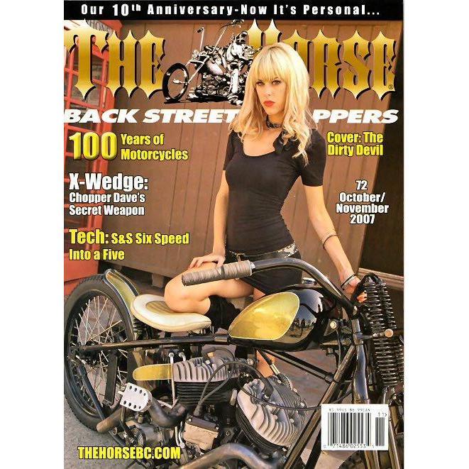 The Horse BackStreet Choppers Magazine Issue #72